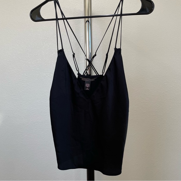 Victoria's Secret Tops - Victoria's Secret Black Strappy Top